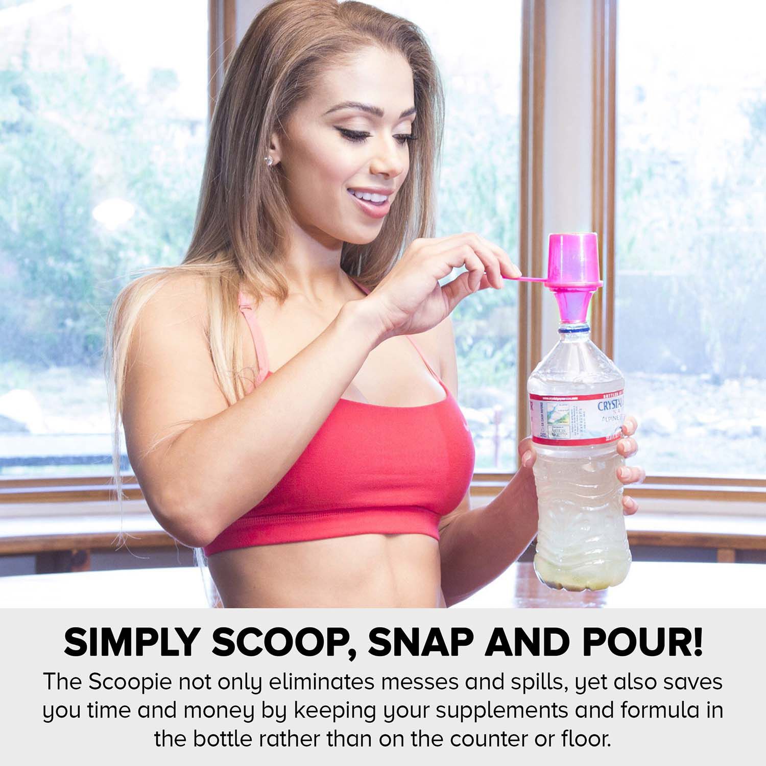 On-the-Go Scoop Funnel - Purple - 4 Pack